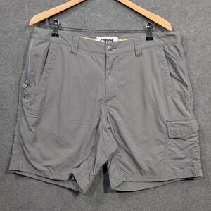 Mountain Khakis Shorts Mens 38x9 Nylon Cargo Relaxed Fit Hiking Casual